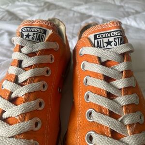 Converse All Star Orange Sneakers